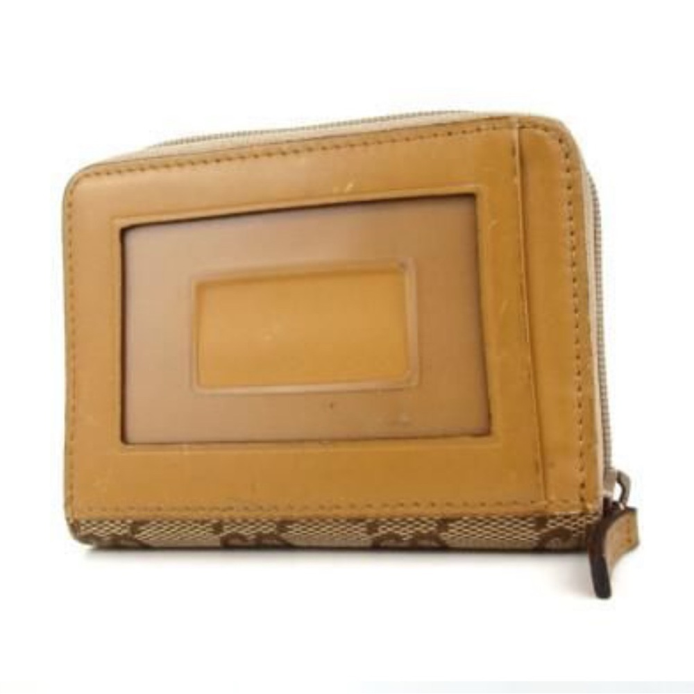 Gucci Monogram Compact Zip Wallet - image 8